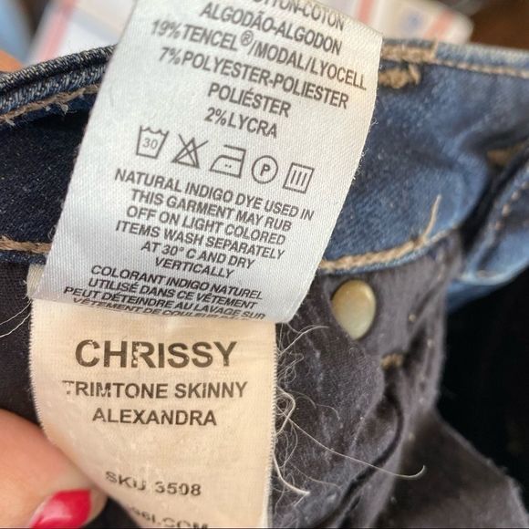 DL1961 Trimtone Chrissy Skinny in Alexandra sz 26 (L) - Picture 6 of 8
